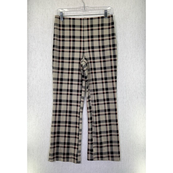 Rachel Zoe Pants - Rachel‎ Zoe Women's Checkered Pull-on Pants Stretch Waist Size Medium ❤️
